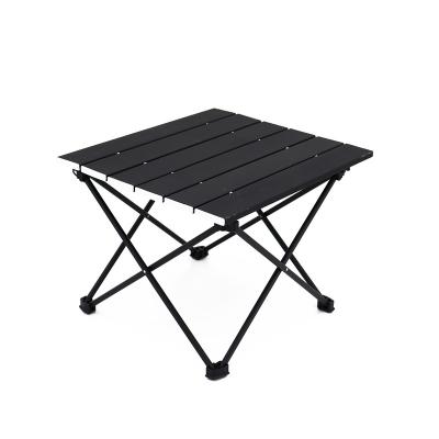 China Modern Aluminum Alloys Backpack Beach Table With Storage Carry Bag for sale