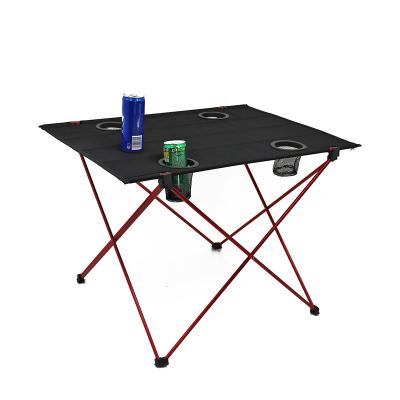 China Portable Aluminum Alloy Beach Table With Storage Carry Bag for sale