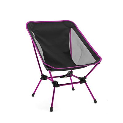 China Good quality net weight 1kg SIZE 56*60.5*65.5cm ultra-light portable durable OPEN camping chair for sale