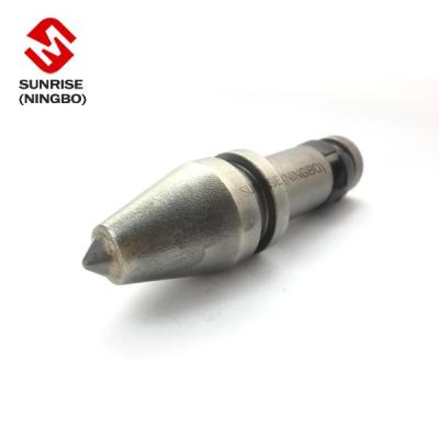 China High Quality Kennametal Digging Round Shank Chisel Bullet Ditch Drill Teeth For Rotary Rig Bored Pile Drilling Machine for sale