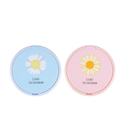 China Wholesale Customized Hot Selling Portable Private Label Round Shape Handheld Size Pocket Cosmetic Makeup Mirror for sale