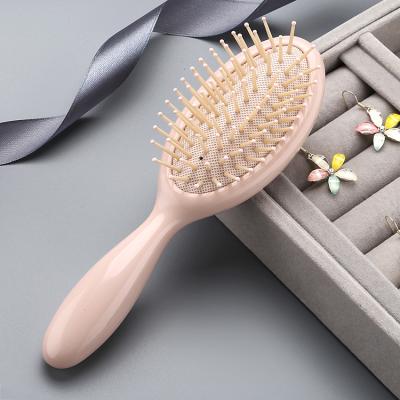 China Plastic Nondisposable For Detangling Private Label Home Professional Hair Brush for sale