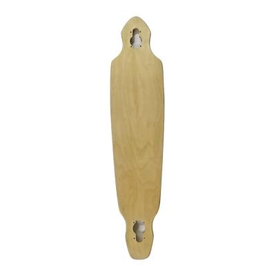 China New Adult Custom Longboard Cruising Deck in Canadian Maple with Flush Mount Drop Through Long Shape Board for sale