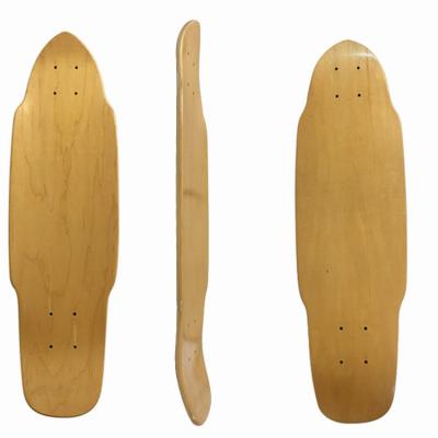 China Wholesale white adult 27 inch old school cruiser skateboard deck with canadian maple for skateboard and mini longboard for sale