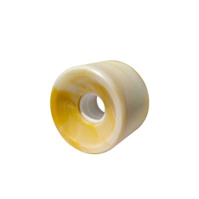 China Adult Marble Mixed Color 70 x 51 Mm SHR 75AA Bounce Longboard Wheel 80% In Stock Ready To Board Skate Wheel for sale