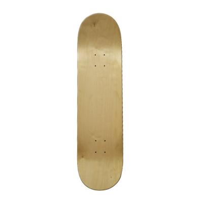 China Adult Cheap Empty Maple Skateboard Deck With Dyed Color Stained for sale