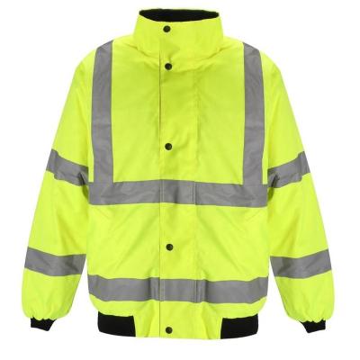 China Plus Size Highlight Fluorescent Reflective Rescue Cleaning Outdoor Waterproof Durable Breathable Raincoat Jacket Coveralls for sale