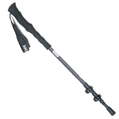 China Useful and Portable High Quality Alpine Folding Carbon Walking Stick Telescopic Camping Vacation Skiing Outdoor Mountaineering Stick for sale