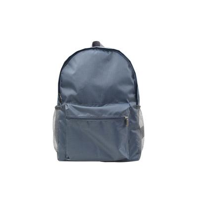 China Custom Classic Style Fashion Polyester Plaid Travel Sprots Kids School Bag Foldable Backpack Waterproof Rucksack Wholesale Custom for sale