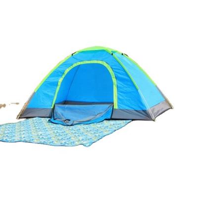 China Diagonal Bracing Type Waterproof Light Weight Rising Pop Up Camping Tent for sale