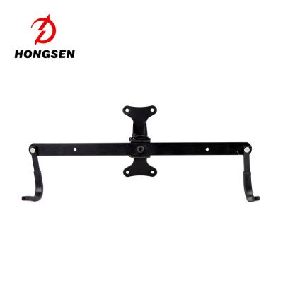 China Steel Wall Bike Rack 45 Degree Angle Triple Stack Bicycle Storage Wall Mounted Rack for sale