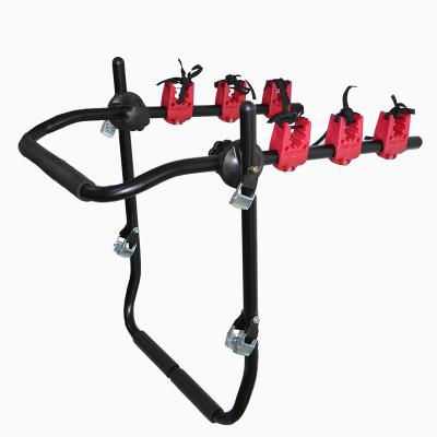 China Easy To Install Universal 3 Bicycle Car Bike Carrier Rear Mounted Rack From Factory for sale