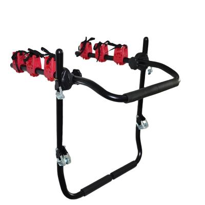 China Steel car trunk mountain bike vehicle rack can be hung with three car vehicle rack for sale