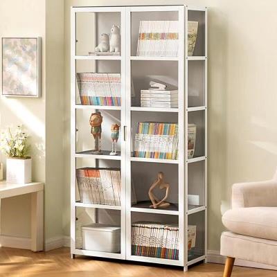 China Kitchenroom Kitchen Storage Floor Storage/Bookcase Small Simple Living Room Multifunctional Kitchen Storage Cabinet Shelf Wall Bookcase for sale