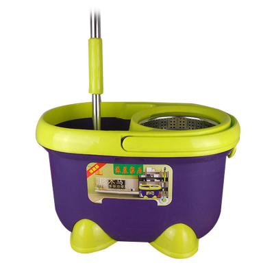 China Sustainable Factory Wholesale Floor Cleaning Mops Easy Clean Bucket Mop Microfiber Spin 360 Magic Mop for sale