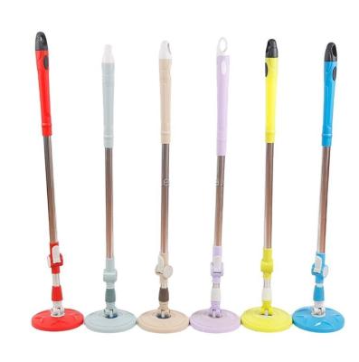 China Sustainable wholesale Manufacturer floor Rotate handle Useful telescopic microfiber mop stick of the rod to replace for sale