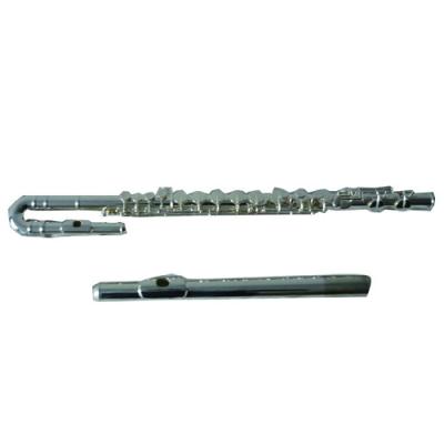 China Great Quality Silver Plated Bass Flute From Chinese Factory for sale