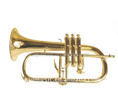 China High Grade Price Key High Quality Flugelhorn Bb Brass Instruments for sale