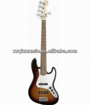 China basswood cheap 5 string electric bass/bass guitar for sale for sale