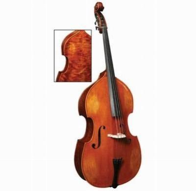 China SNDB007 Double Bass Spruce Double Neck Guitar And Bass Acrylic Bass Guitar for sale