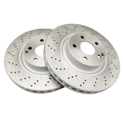 China Hot Selling Customized Drilled And Slotted Brake Floating Disc For Korean Passenger Cars for sale