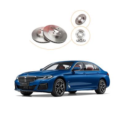 China Customized Auto Spare Parts Braking Circuit Alloy Brake Disc Rotor 310mm 270mm For BMW 5 SERIES for sale