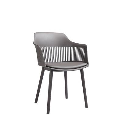 China Modern Wholesale Color Furniture Garden Hotel Modern Style Dining Chair Plastic Chair for sale