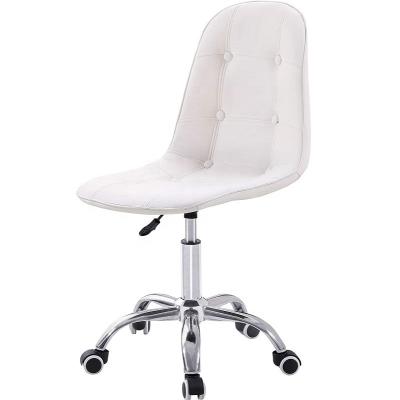 China Modern Simple and exquisite design PU coated soft bag bar stool soft back swivel chair for sale