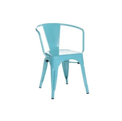 China Modern tolixs fauteuil outdoor armchair coloured Armchair Tolixs metal chair side chair for sale