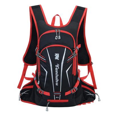 China ZHANGKELI Recycling Customized Large Bag Travel Bicycle Fashion Backpack Outdoor Travel Backpack Drinking Water Rucksack Climbing Backbag for sale