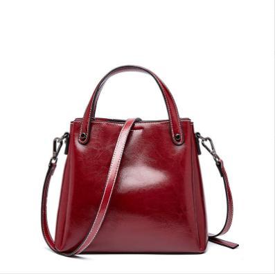 China Simple design luxury round handbag Lady's zhangkeli ladies genuine leather tote bag for women wholesale for sale