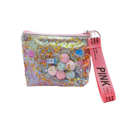 China ZHANGKELI School Life New Style Fashion Gifts Daily Promotional High Quality Mini Backpack Coin Purse Pouch Bag Unicorn With Keychain for sale