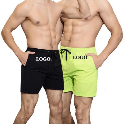 China MOTE-ZC566 New Design Summer Solid Color QUICK DRY Warm Drawstring Swim Shorts Beach White Nylon Custom Shorts for sale