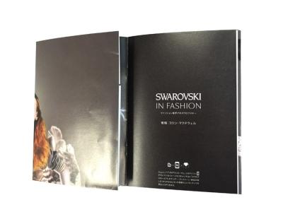 China Portrait View CMYK Custom Magazine Printing with Perfec Binding And UV Varnish for sale