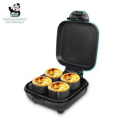 China New Surface Design Non-Stick Daily Baking Dessert Sandwiches Egg Maker Egg Bite Tart Maker with Silicone Molds for sale