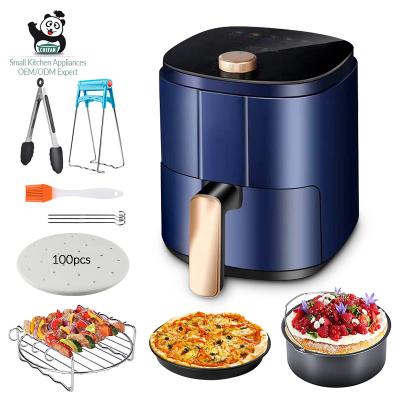 China Custom Logo Household Automatic Deep Fryer Without Oil 3.8l Air Frying Machine Deep Fryer For Home Fries Air Fryer for sale