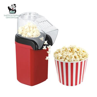 China Easy Operation Mini Multifunction No Industrial Hot Non Slip Feet Oil Less Popcorn Maker Oven Control Pink Portable Microwave Machine for sale