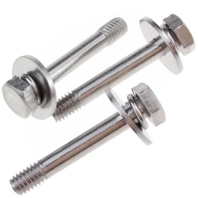 China HEX Hex Head Captive Bolts With Joint Stainless Steel Fastener A2 Screws for sale