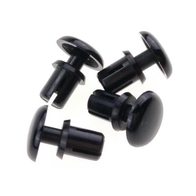 China Push Plastic Black Nylon Rivets For Electronics Plastic Fastener SR4050 for sale