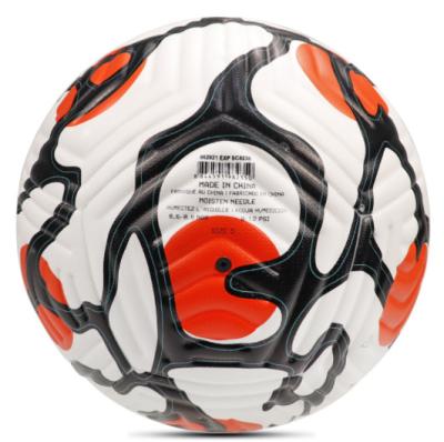 China Customized Wholesale Size 5 PU Soccer Ball Eco - Friendly Thermal Bonded Football for sale