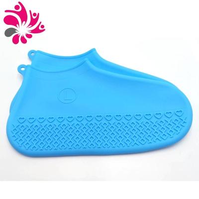 China Factory Direct Sale Reusable High Quality Silicone Anti Slip Shoes Cover Case Men Rubber Rain Boots for sale