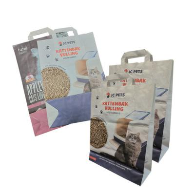 Chine Personnalisable aucune preuve de Cat Litter Trash Bags Moisture de silicagel de tofu de la poussière à vendre