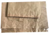 China Full Open Hot Sealed Multiwall Kraft Paper Bags For Starch Flour PE Film for sale