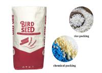 China Papiertüten der Doppelschicht-25kg Multiwall Kraftpapier für Cat Litter Animal Feed Packaging zu verkaufen