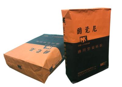 China des Kraftpapier-25kg Kraftpapier-Zement-Papiertüte Ventil-Zement-Verpackender taschen-50kg zu verkaufen