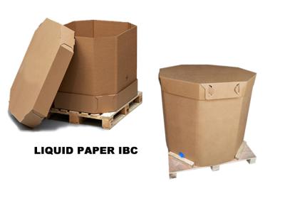 Κίνα Πλαστικό ISO Tank Paper IBC Container 1000L Αναδιπλούμενο προς πώληση