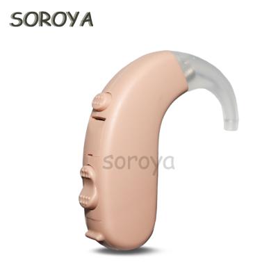 China Analog behind the ear porcelain cheap price digital hearing aids for severe hearing loss for sale