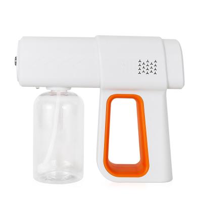 China Electric UV Garden Fogger For Home Office Handheld Nano Spray Gun Blue Light Atomizer Mist Sprayer Machine for sale