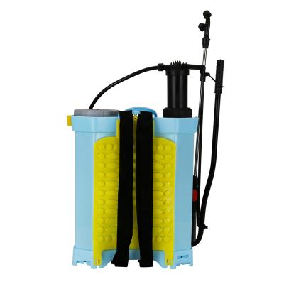 China Factory 16L Double-tube High Pressure Backpack Agricultural Manual Sprayer Octagonal Type Manual Sprayer Sprayer Wholesale for sale