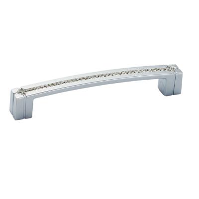 China Cabinet Fine And Inexpensive Cabinet Zinc Alloy Drawer Furniture Crystal Handle for sale